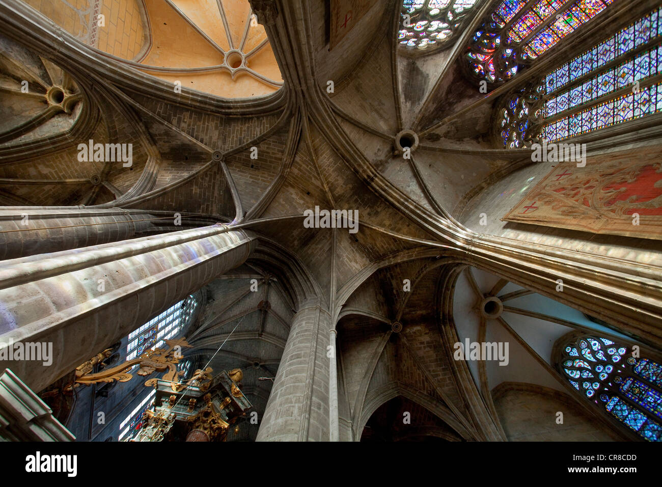 Francia, Aude, Narbonne, Cattedrale Saint Just et Saint Pasteur Foto Stock