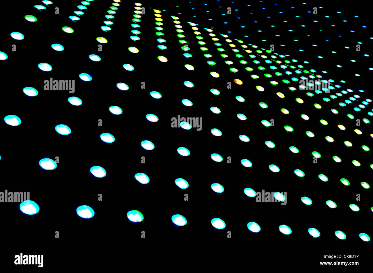 Arte con sfondo colorato di luci , abstract wallpaper Foto Stock