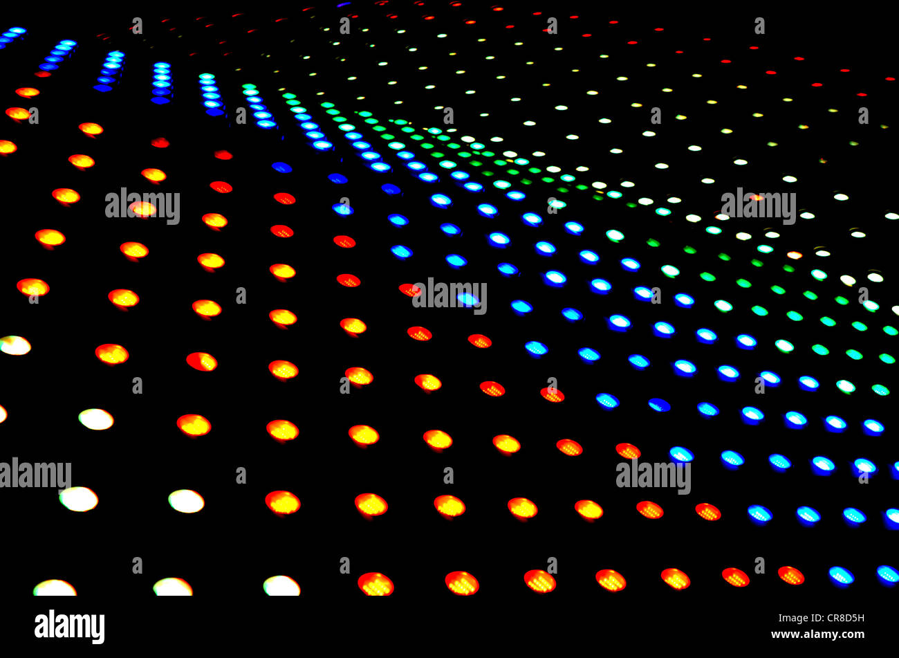 Arte con sfondo colorato di luci , abstract wallpaper Foto Stock