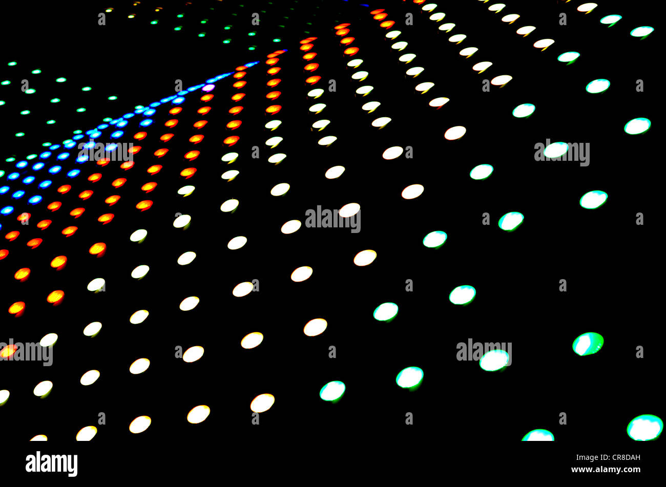 Arte con sfondo colorato di luci , abstract wallpaper Foto Stock