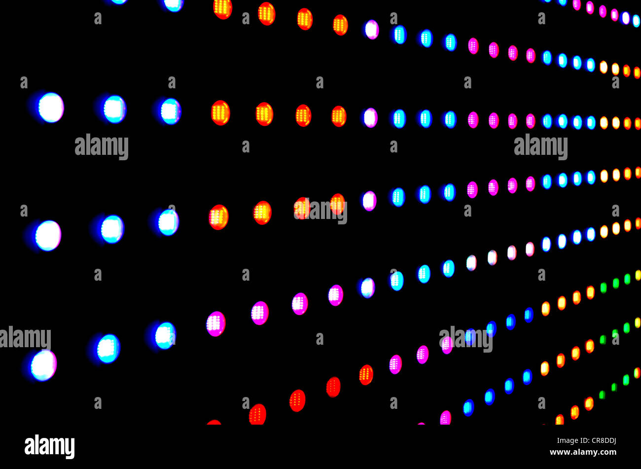 Arte con sfondo colorato di luci , abstract wallpaper Foto Stock