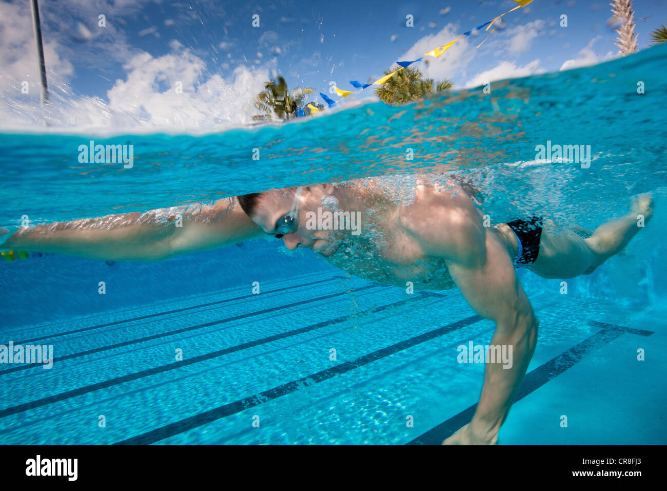 Olympic speranzosi in formazione Foto Stock