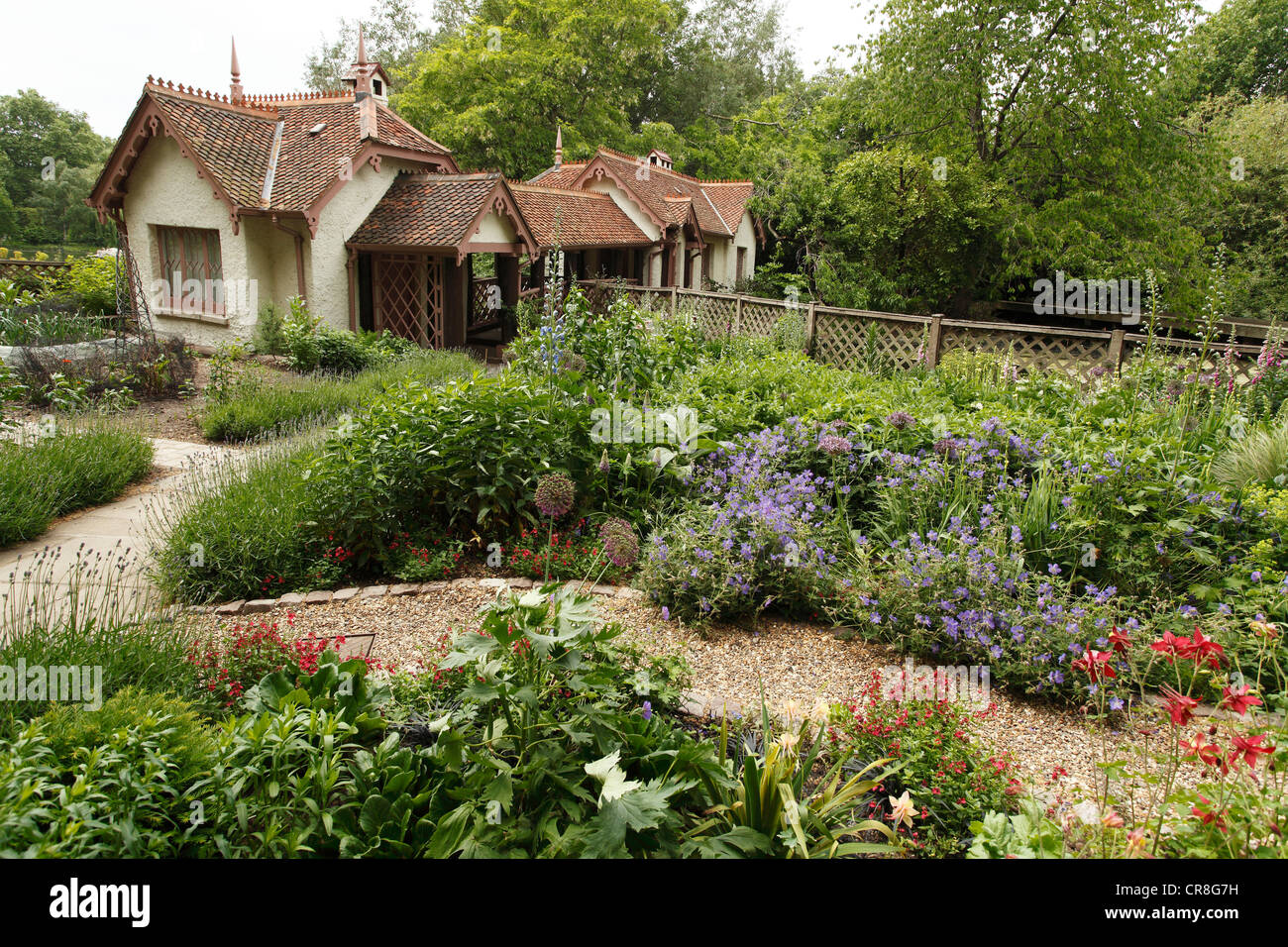 Guardiaparco vecchio cottage, St. James Park, Londra Foto Stock