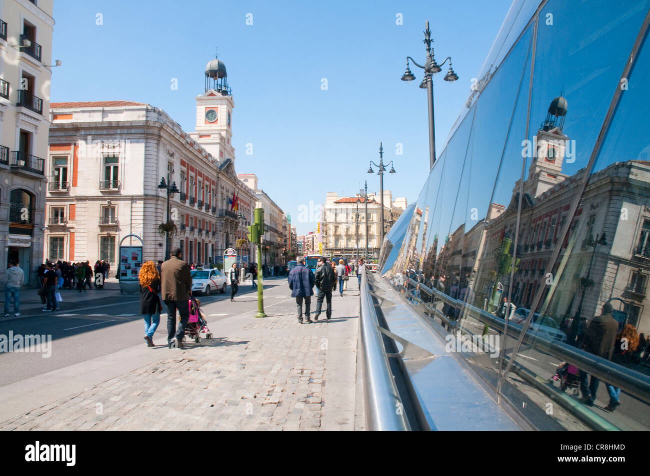 Puerta del Sol. Madrid, Spagna. Foto Stock