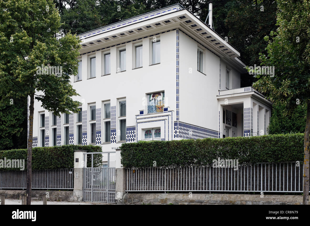 Villa Wagner II, cottage estivi di architetto Otto Wagner, Art Nouveau, Vienna, Austria, Europa Foto Stock
