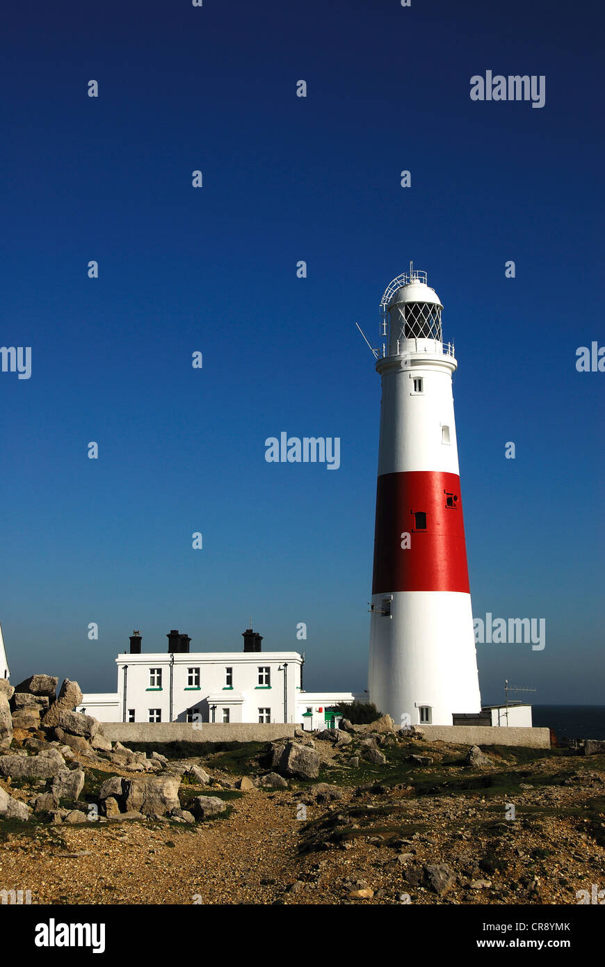 Portland Bill lighthouse, Portland, Dorset, Regno Unito Foto Stock