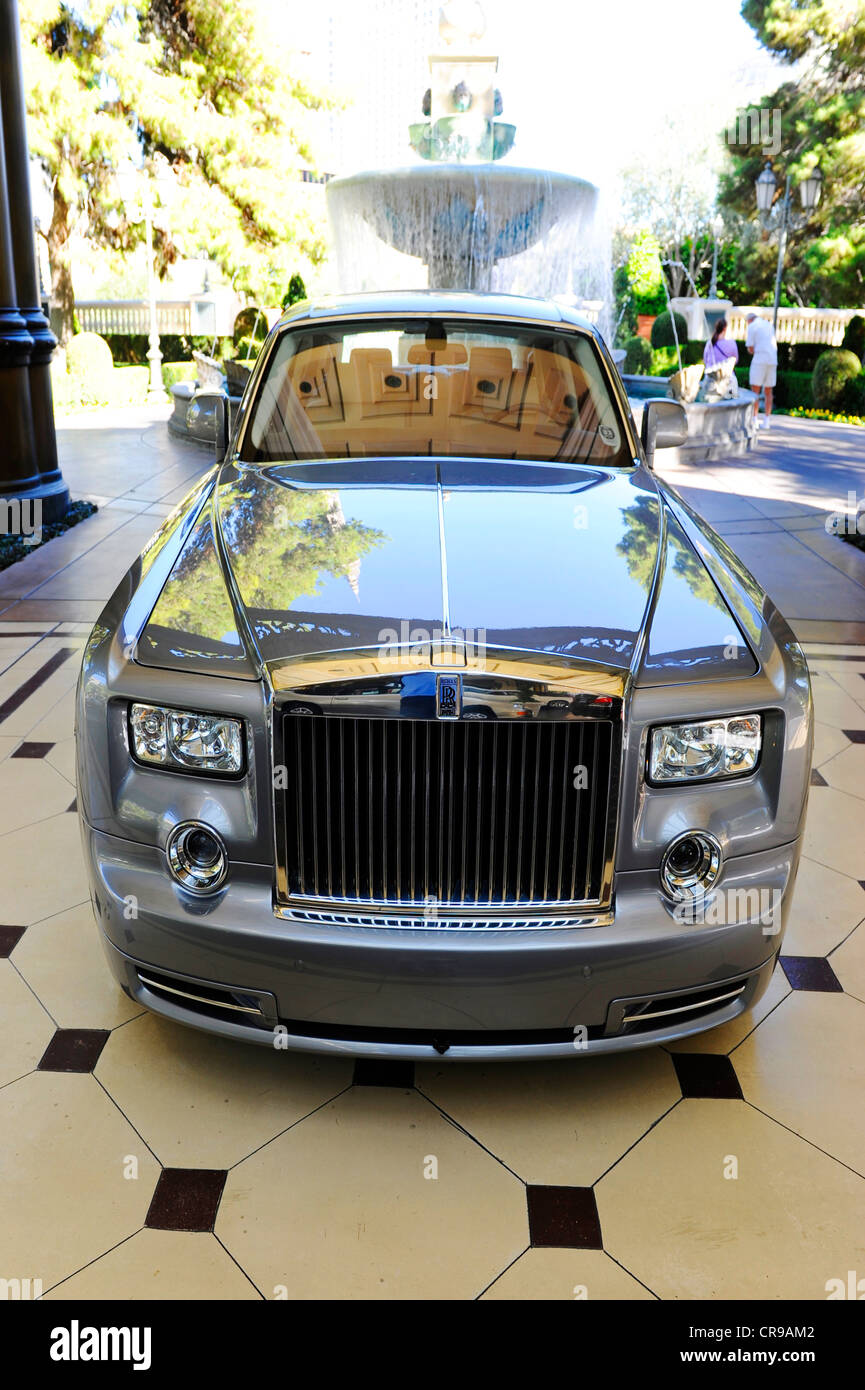 Rolls Royce visualizzati Bellagio Hotel Las Vegas Foto Stock