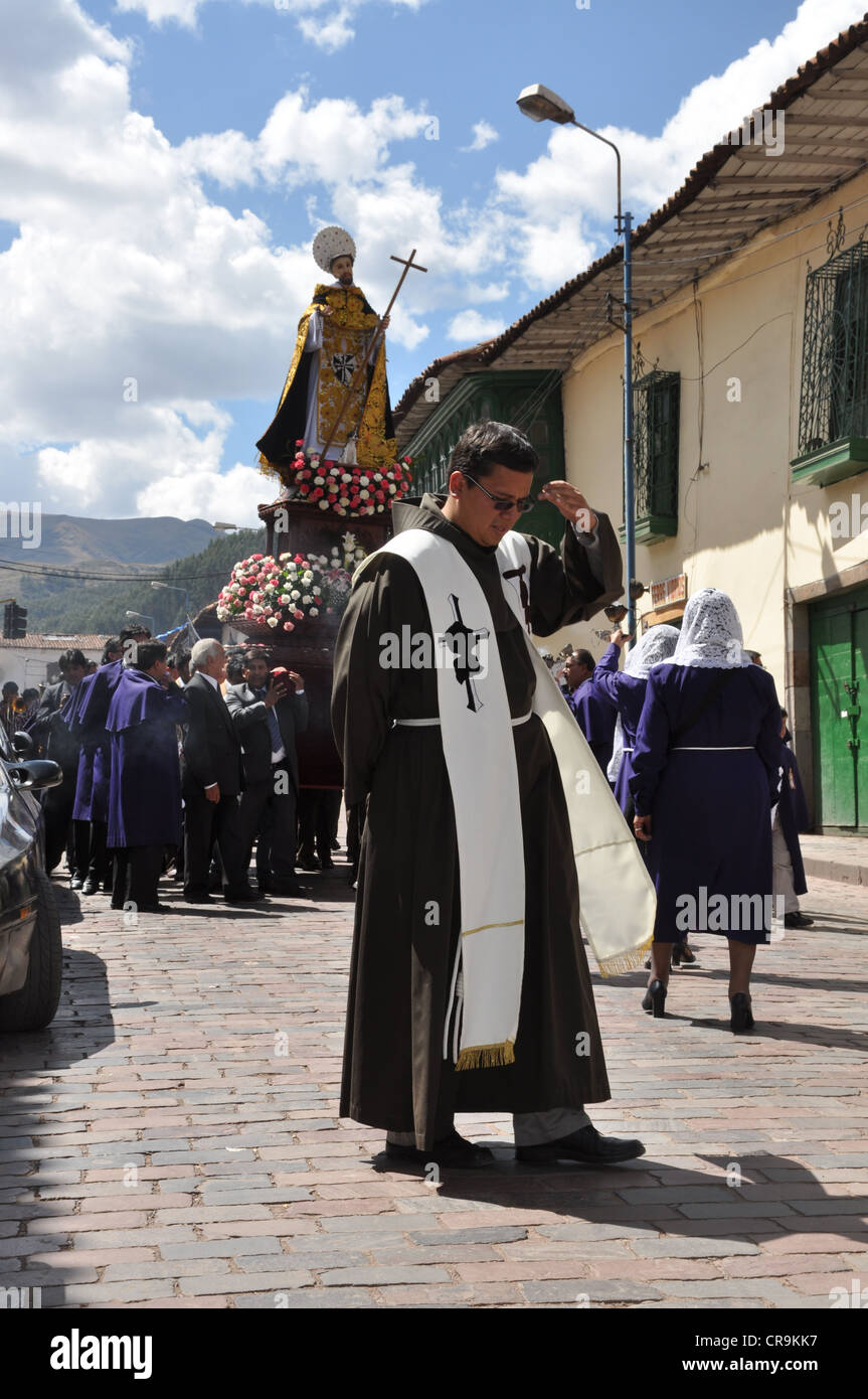 Festa della Vergine del Rosario di Cusco - Cusco, Perù Foto Stock