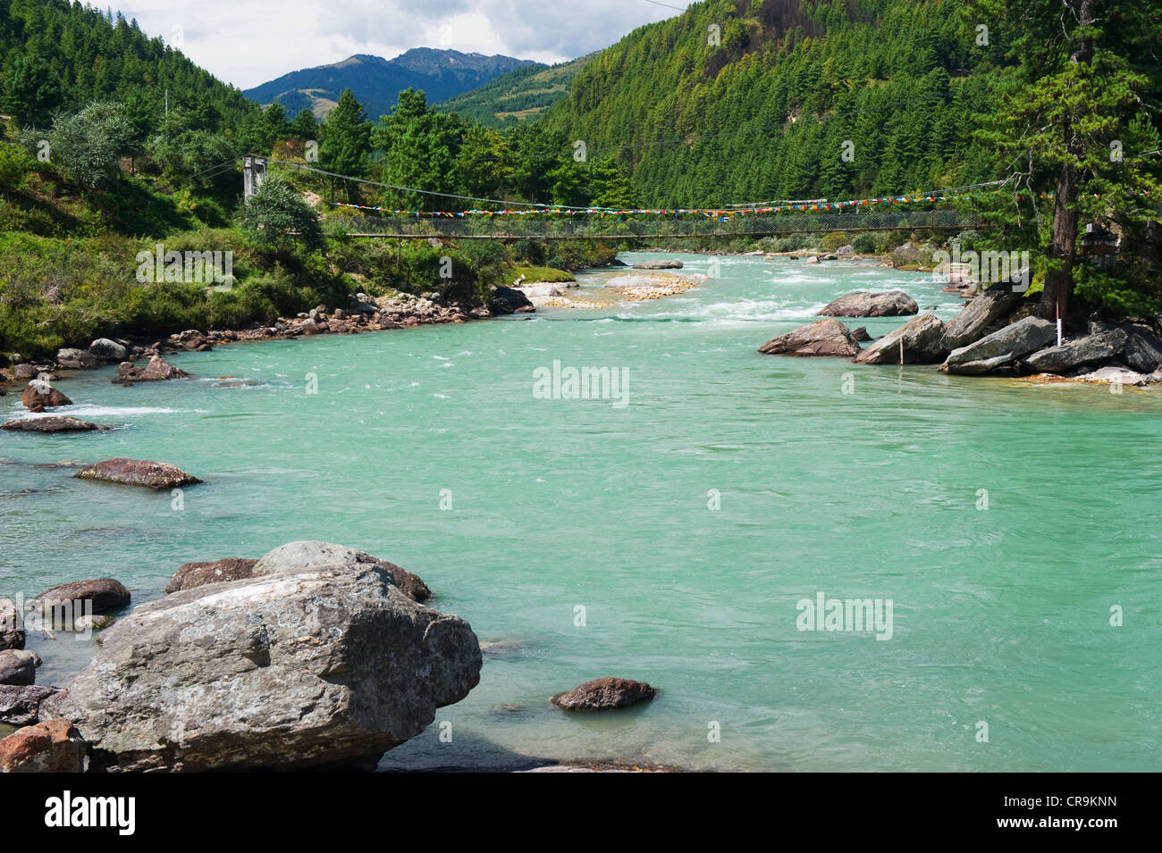 Bumthang, Chokor Valley, Bhutan, Asia Foto Stock