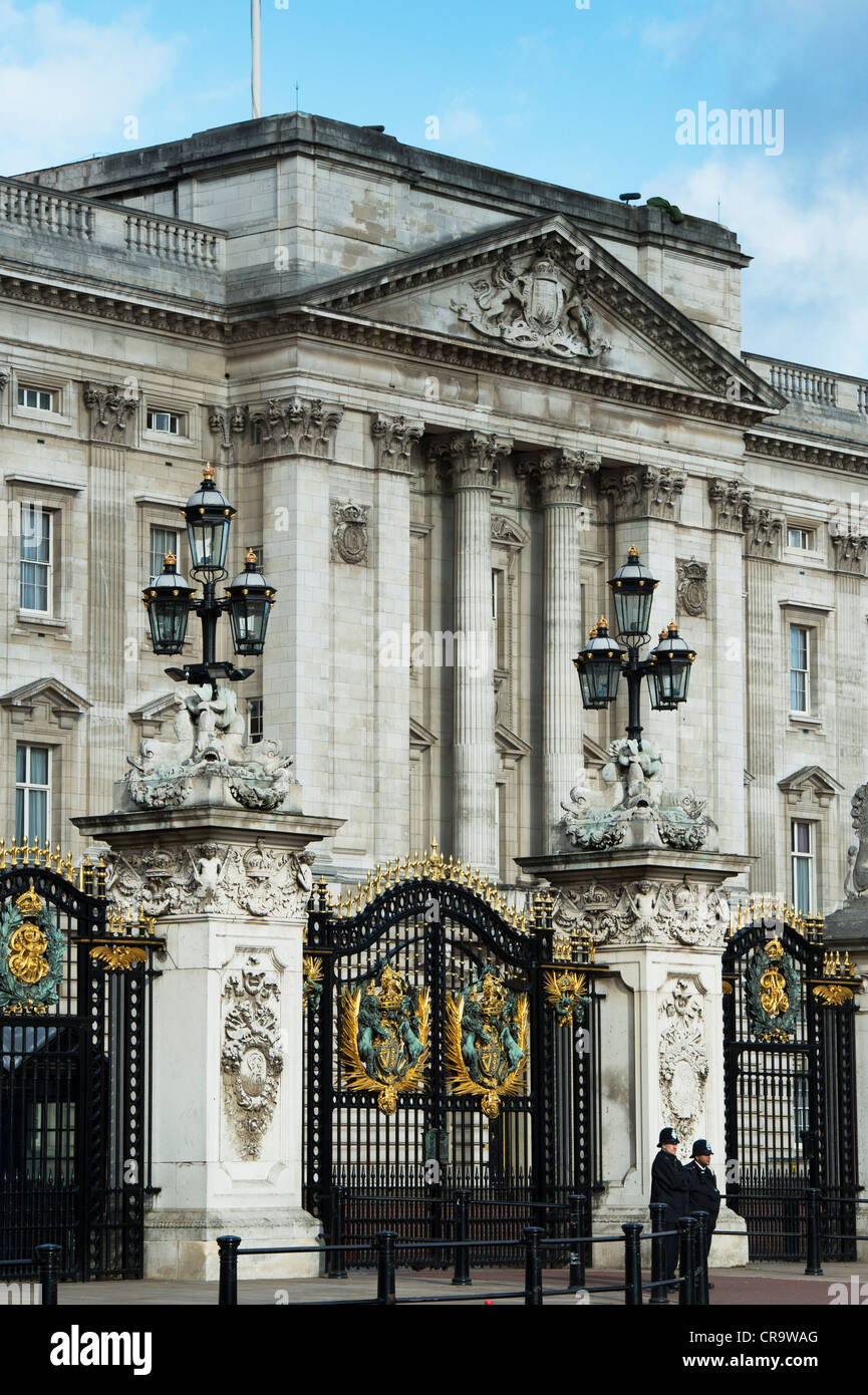 Buckingham palace. Londra. Inghilterra Foto Stock