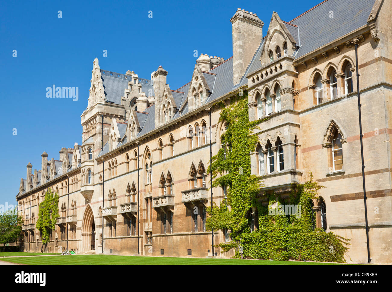 Oxford University Christ Church college Meadow Building Oxford University Oxford UK Oxford Oxfordshire Inghilterra Regno Unito GB Europa Foto Stock