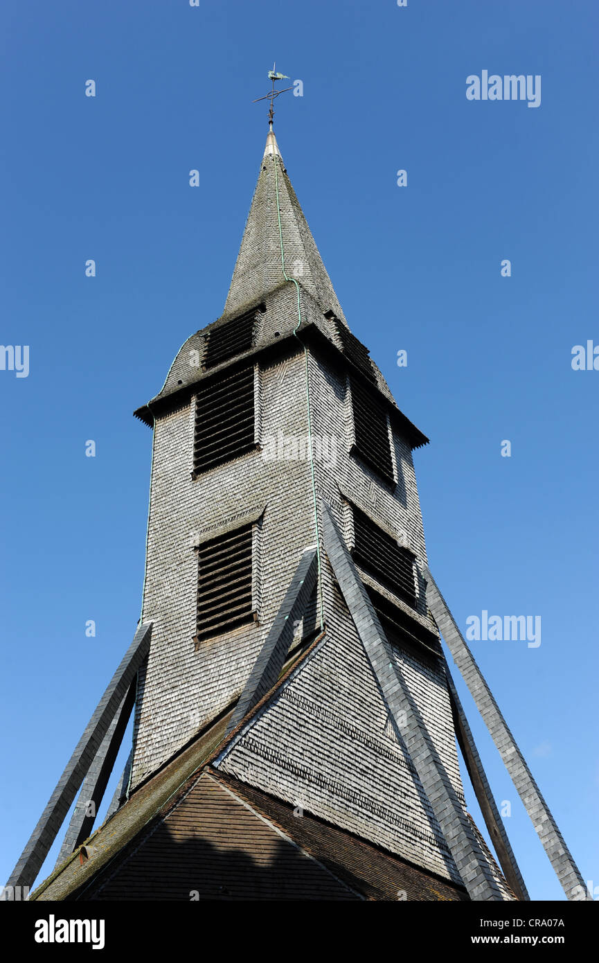 Santa Caterina chiesa Honfleur Normandia Francia Foto Stock