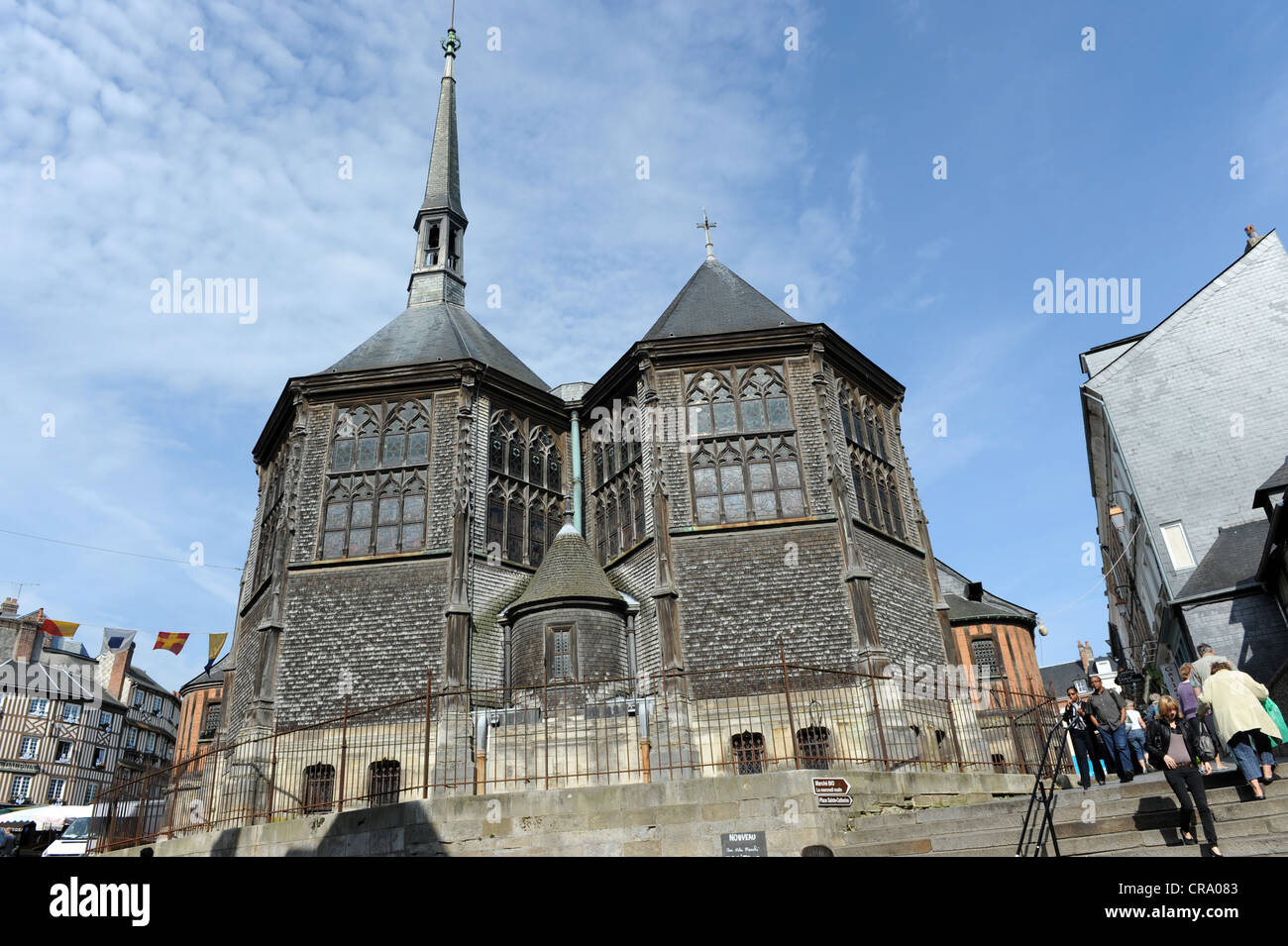 Santa Caterina chiesa Honfleur Normandia Francia Foto Stock