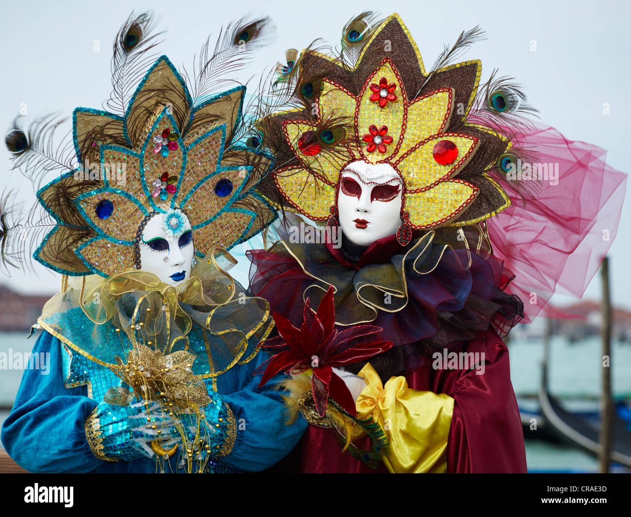 Maschere veneziane, il Carnevale di Venezia, Veneto, Italia, Europa Foto  stock - Alamy
