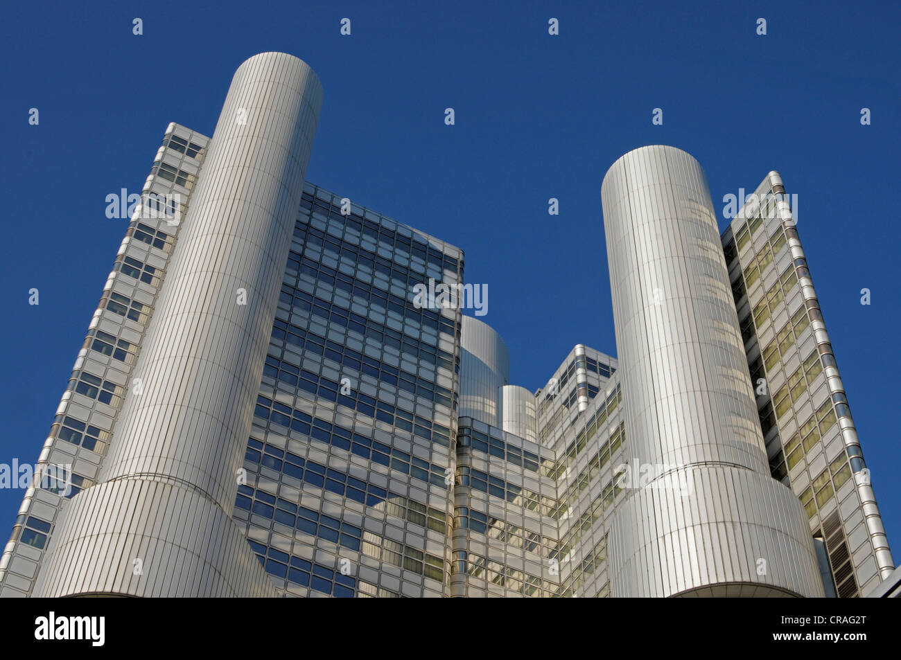 Edificio HypoVereinsbank, Monaco di Baviera, Germania, Europa Foto Stock