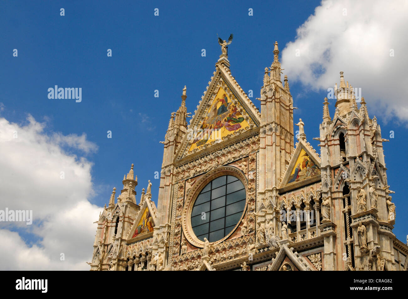 Cattedrale di Siena, Duomo di Santa Maria Assunta a Siena, Toscana, Italia, Europa Foto Stock