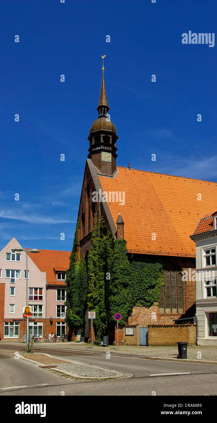 Chiesa di Santo Spirito, la città anseatica di Stralsund, Germania, Europa. Foto Stock