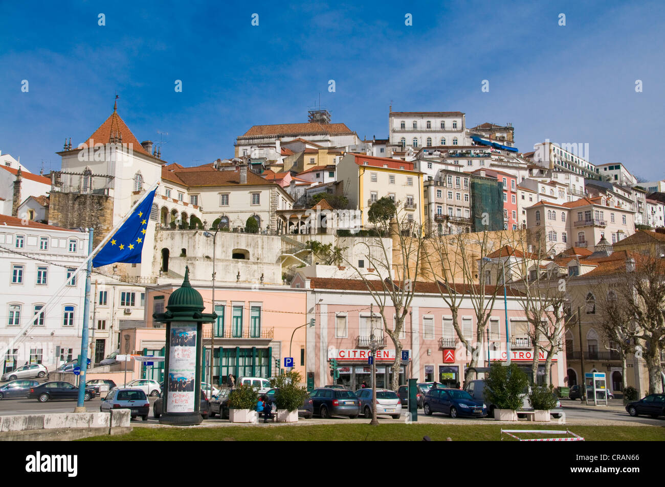 Il quartiere storico di Coimbra, Portogallo, Europa Foto Stock