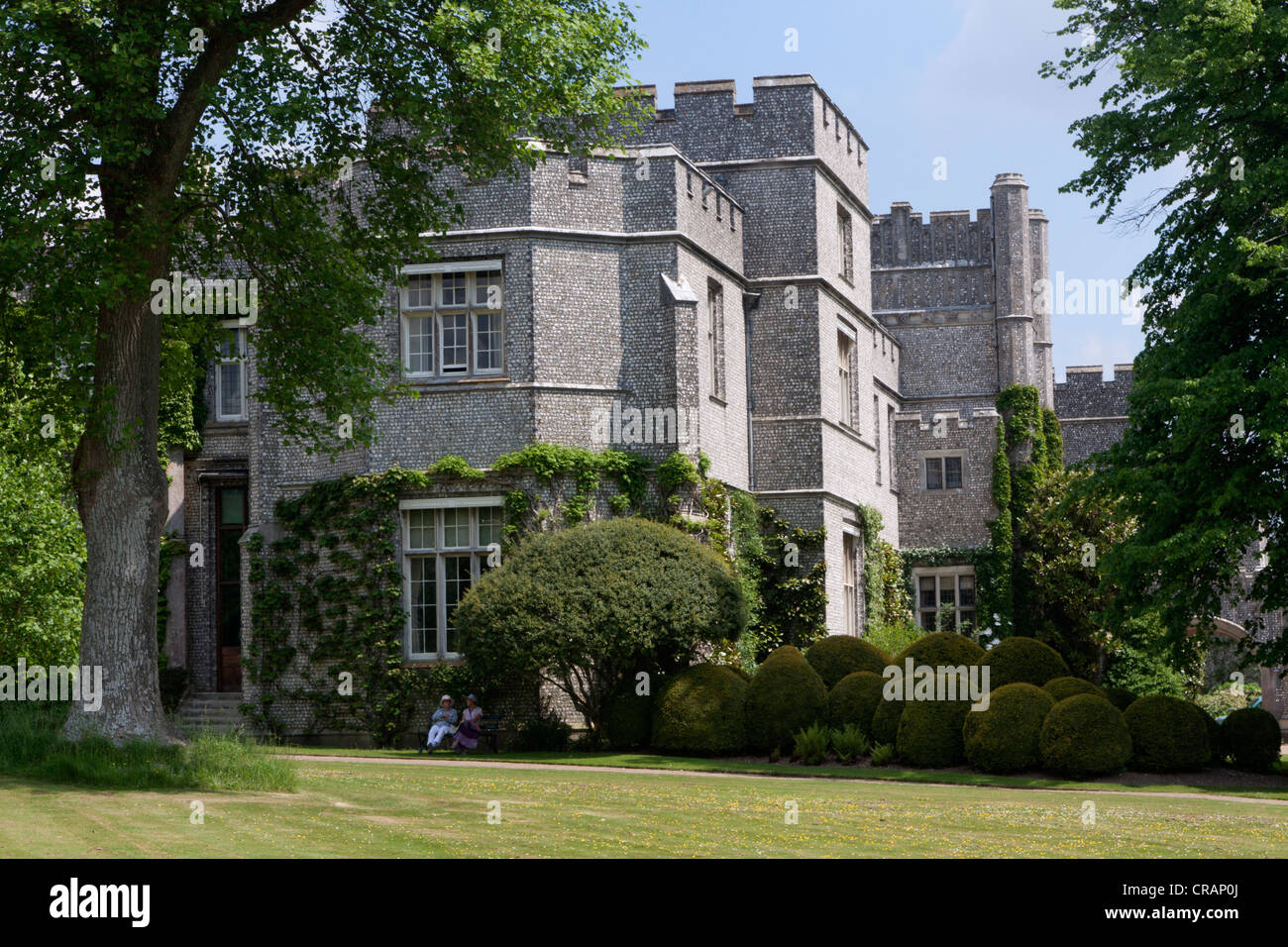 West Dean College Chichester West Sussex Foto Stock