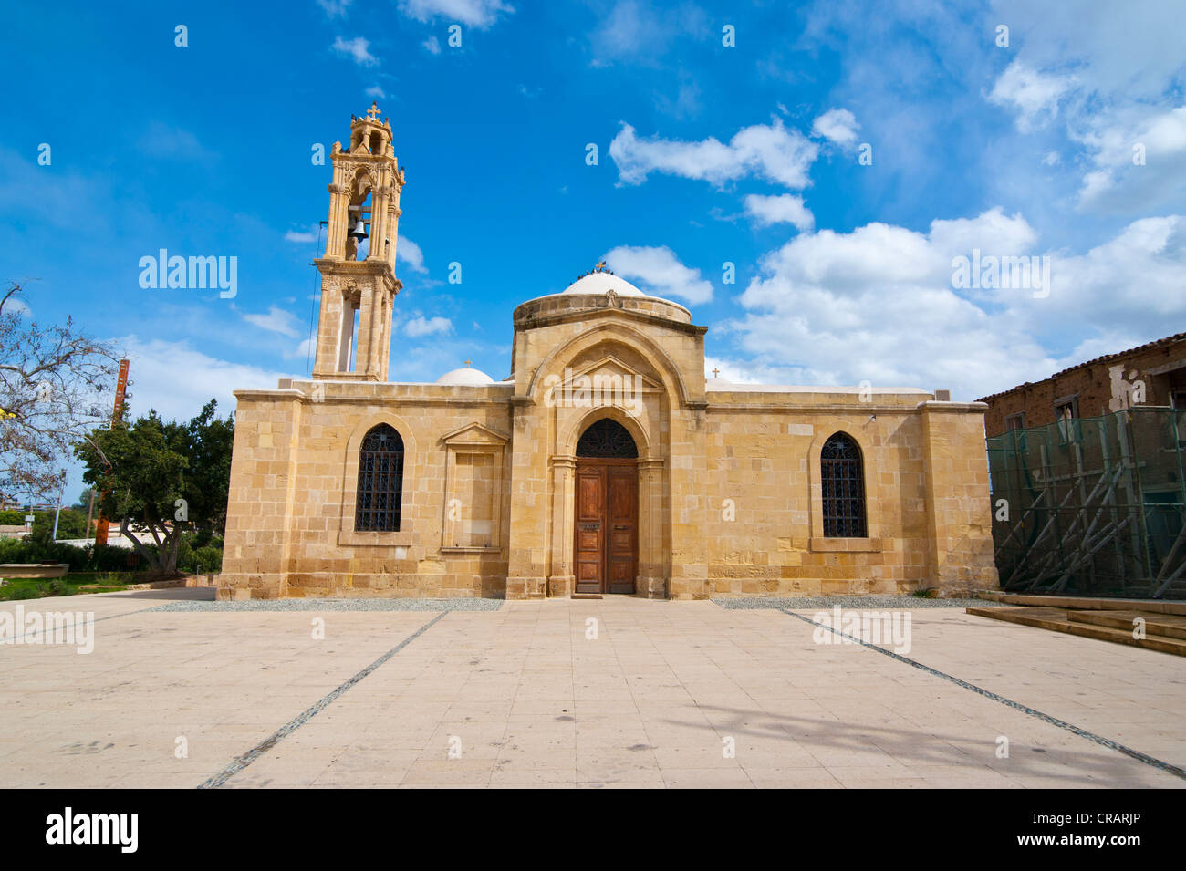 Vecchia chiesa in Peristerona, Cipro Foto Stock
