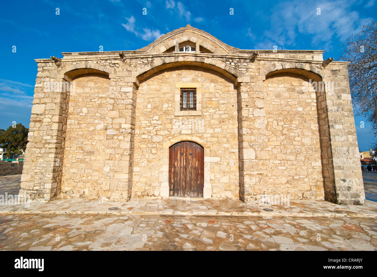 Vecchia chiesa di Panagia Angeloktisti, Kiti, Cipro Foto Stock