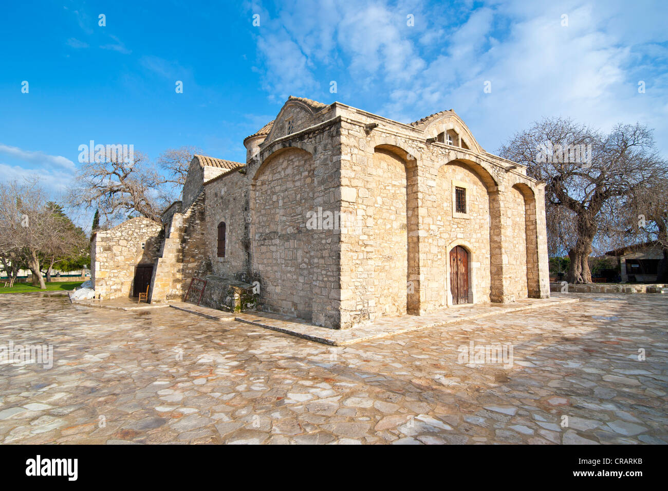 Vecchia chiesa di Panagia Angeloktisti, Kiti, Cipro Foto Stock