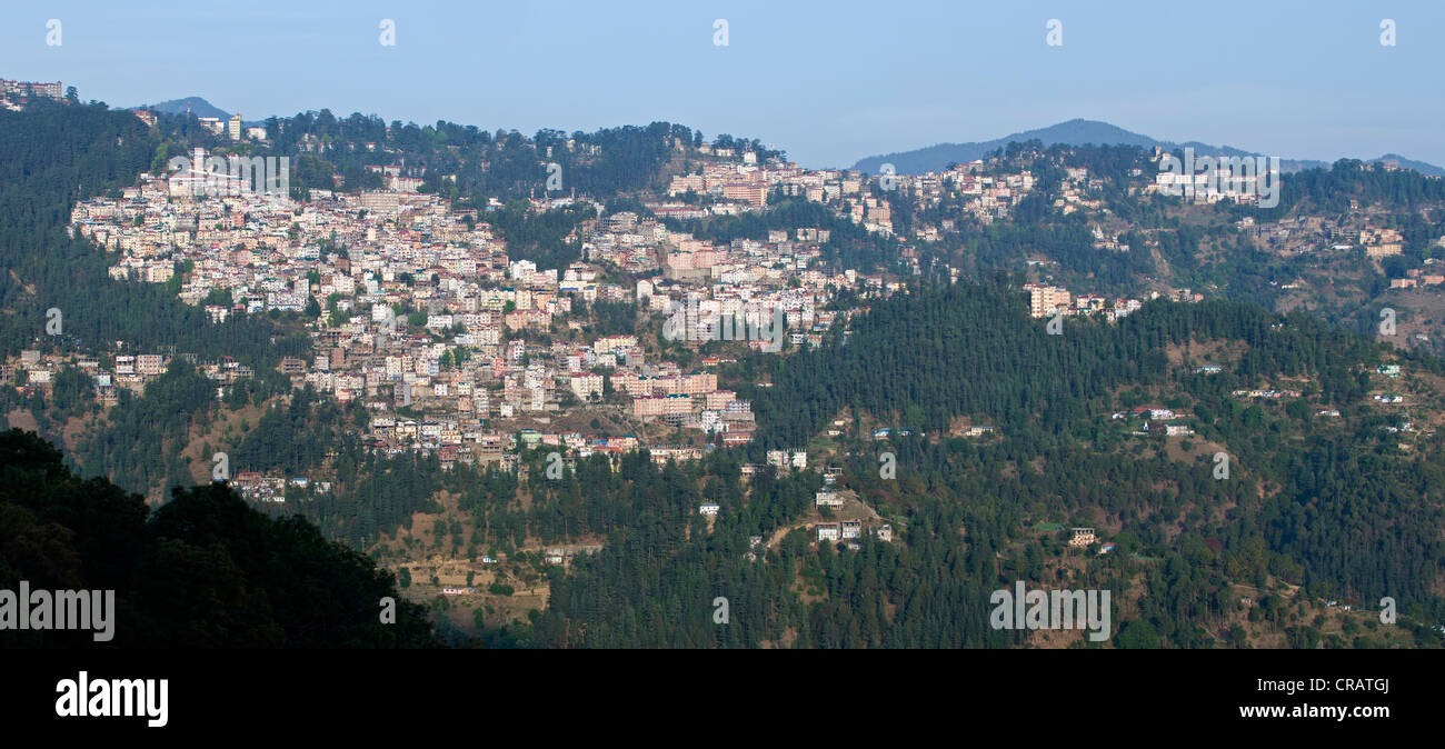 Shimla, capitale di Himachal Pradesh, India del Nord, India, Asia Foto Stock