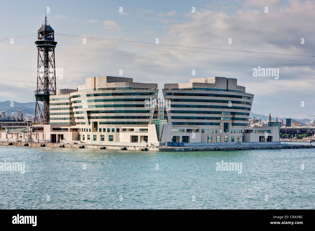 World Trade Center, Barcelona, Catalogna, Spagna, Europa, PublicGround Foto Stock