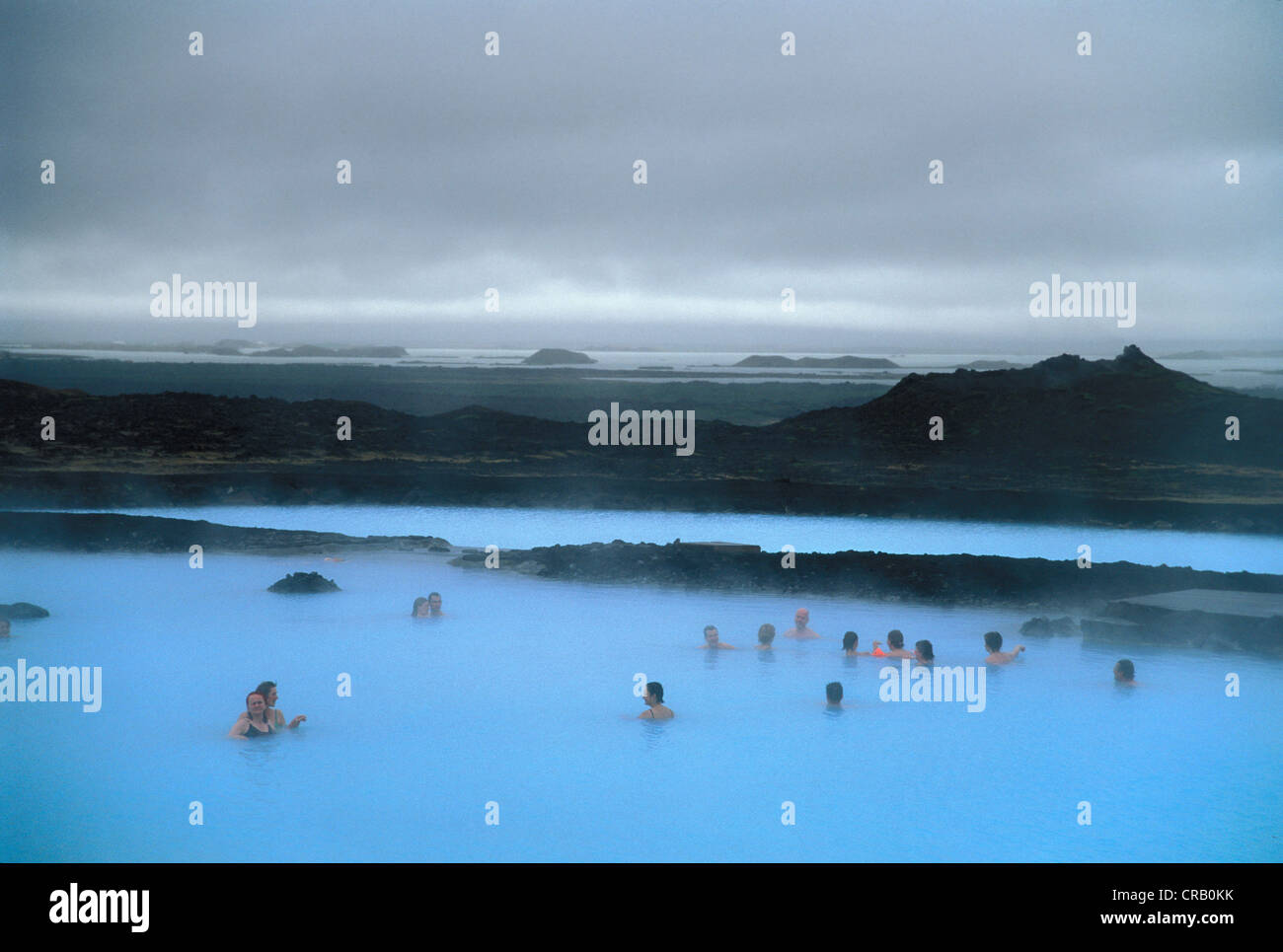Jarðboeðin, Jardboedin spa termale nei pressi del Lago Myvatn, Nord Islanda, Islanda, Europa Foto Stock
