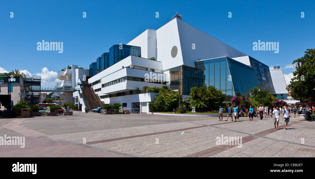 Palazzo di pellicola, Cannes, Cote d'Azur, in Francia meridionale, Francia, Europa PublicGround Foto Stock