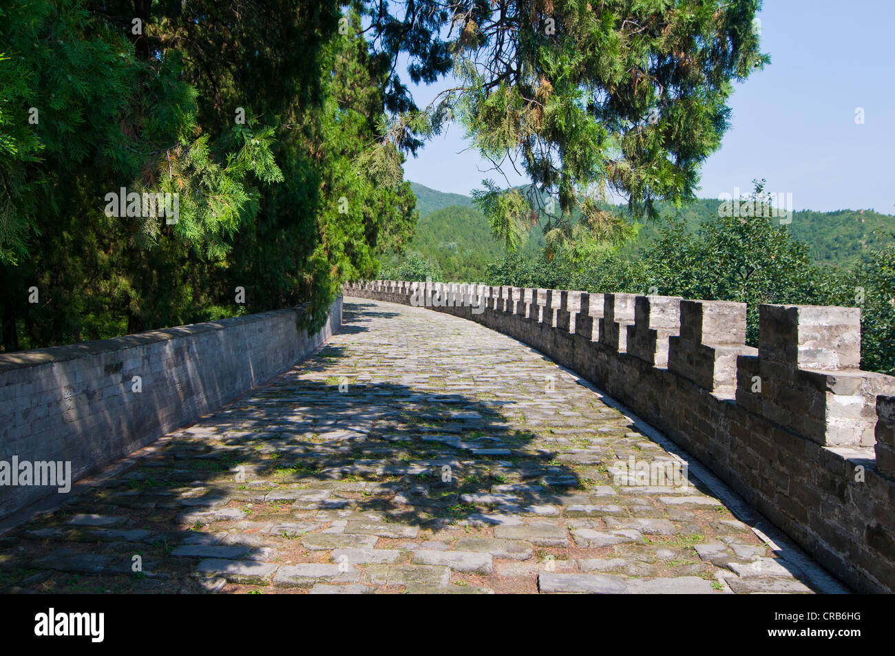 Le Tombe Ming a Pechino, Cina, Asia Foto Stock