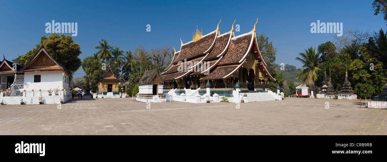 Wat Xieng Thong tempio, Luang Prabang, Laos, Indocina, Asia Foto Stock