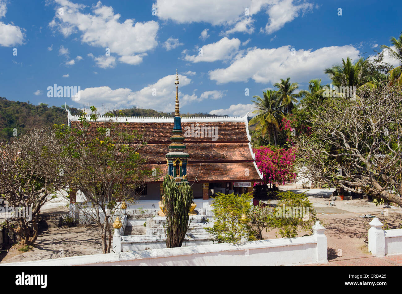 Wat Sop Sickharam tempio, Luang Prabang, Sito Patrimonio Mondiale dell'UNESCO, Laos, Indocina, Asia Foto Stock