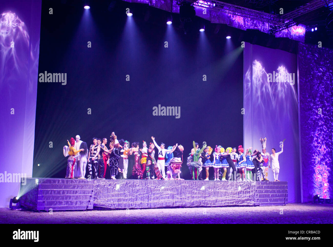 Magnifico, mostra di André Heller, Premiere mondiale su 08.02.2011, Monaco di Baviera, Germania, Europa Foto Stock