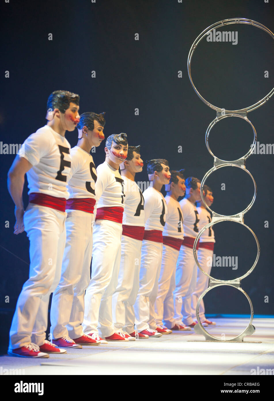 Magnifico, mostra di André Heller, Premiere mondiale 8 febbraio 2011, Monaco di Baviera, Germania, Europa Foto Stock