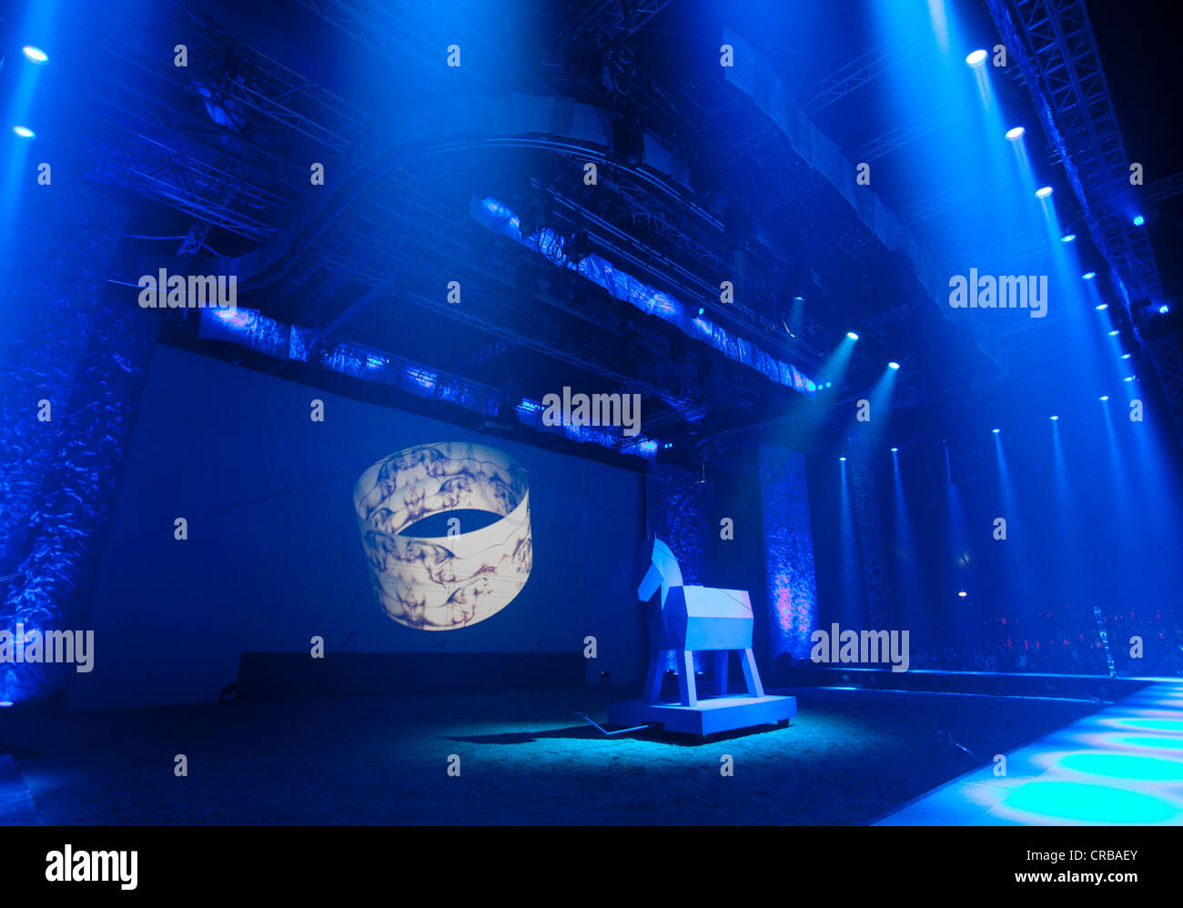 Magnifico, mostra di André Heller, Premiere mondiale 8 febbraio 2011, Monaco di Baviera, Germania, Europa Foto Stock