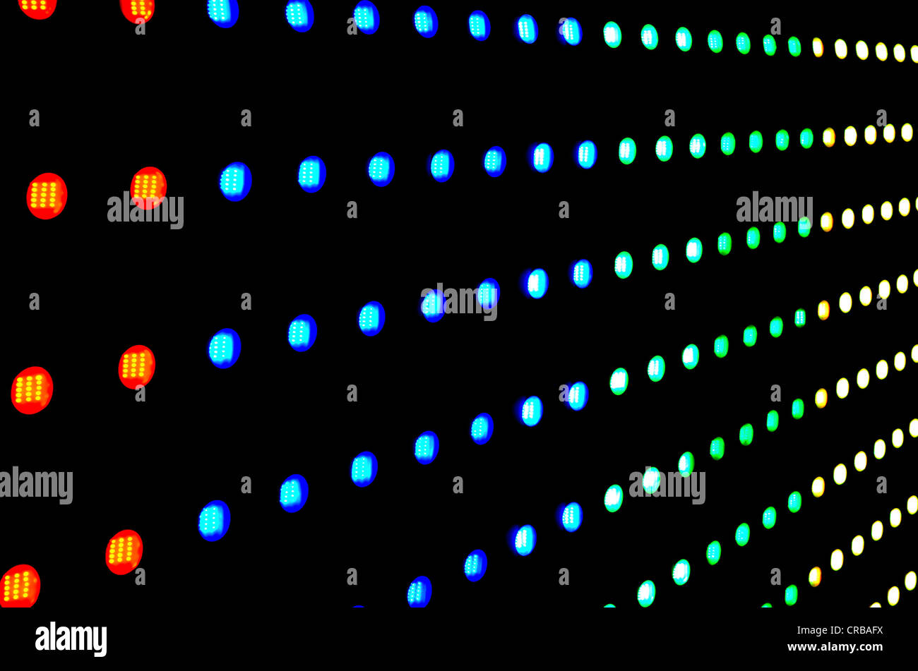 Arte con sfondo colorato di luci , abstract wallpaper Foto Stock