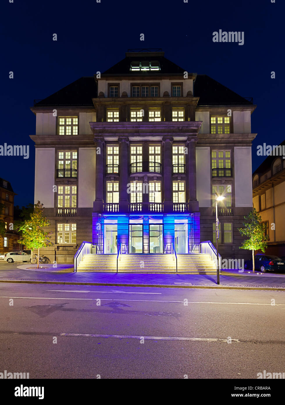 Deutsches Filmmuseum, museo del cinema tedesco, Frankfurt am Main, Hesse, Germania, Europa PublicGround Foto Stock