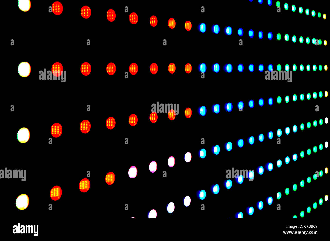 Arte con sfondo colorato di luci , abstract wallpaper Foto Stock