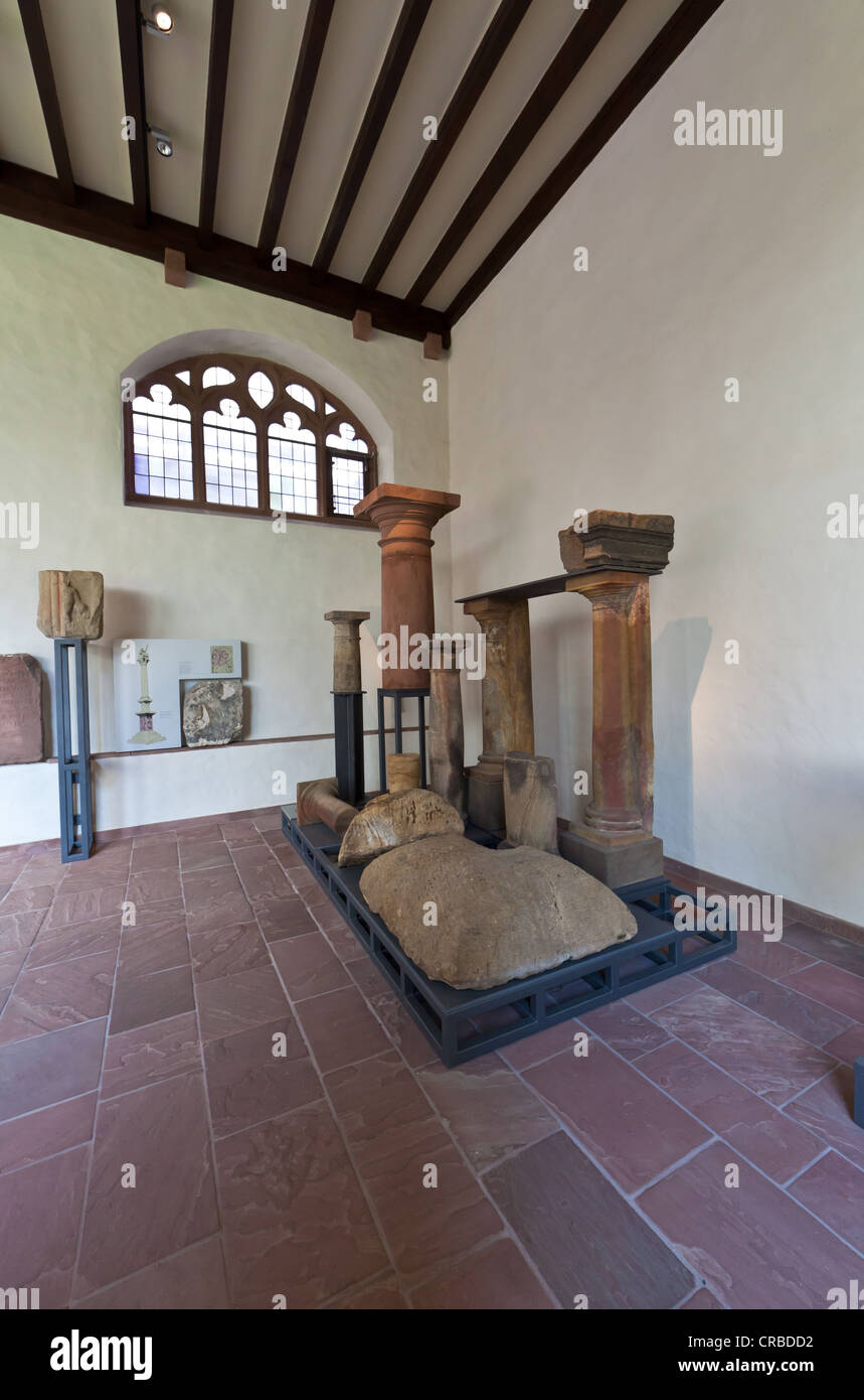 Il monastero carmelitano, sede dell'Istituto per la storia urbanistica e del Museo Archeologico, Frankfurt am Main, Hesse Foto Stock