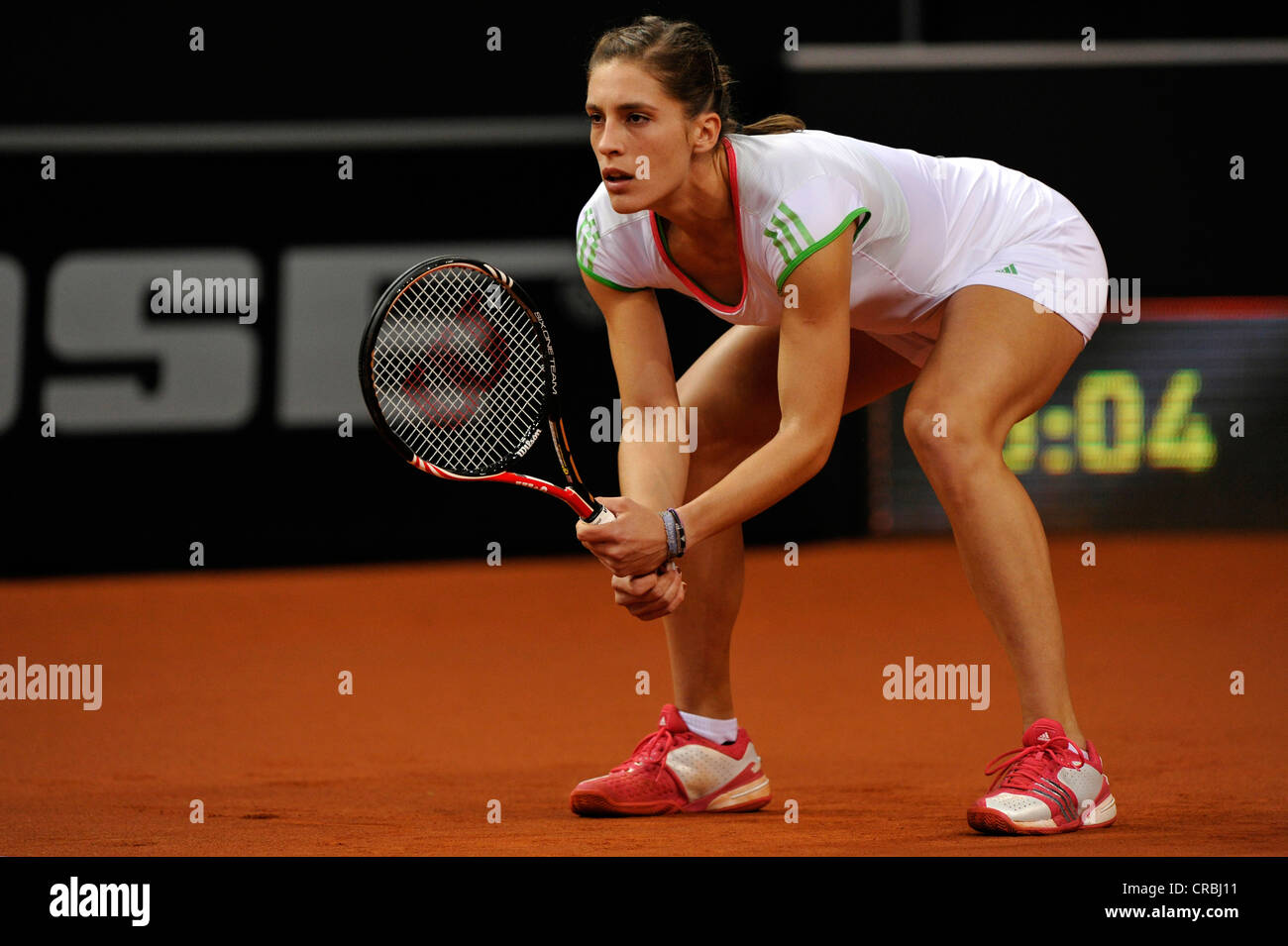 Andrea Petkovic, GER, di tennis femminile, Porsche Tennis Grand Prix Stoccarda, 2011, Porsche Cup, 16.04.-24.04.2011, Porsche-Arena Foto Stock
