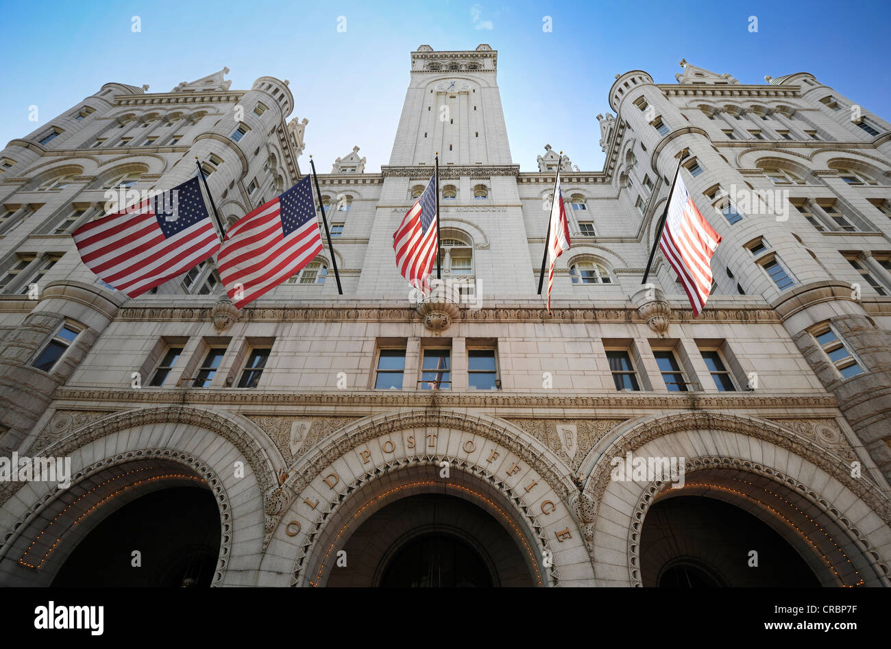 Nancy Centro di Hanks, NEA, ex Old Post Office Pavilion, Washington DC, Distretto di Columbia, Stati Uniti d'America Foto Stock