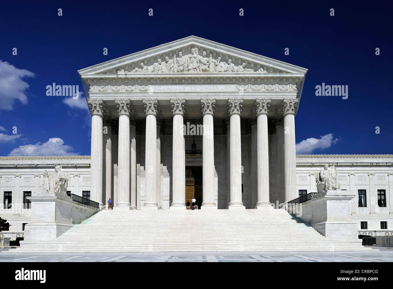Corte Suprema, Capitol Hill, Washington DC, Distretto di Columbia, Stati Uniti d'America, USA, PublicGround Foto Stock