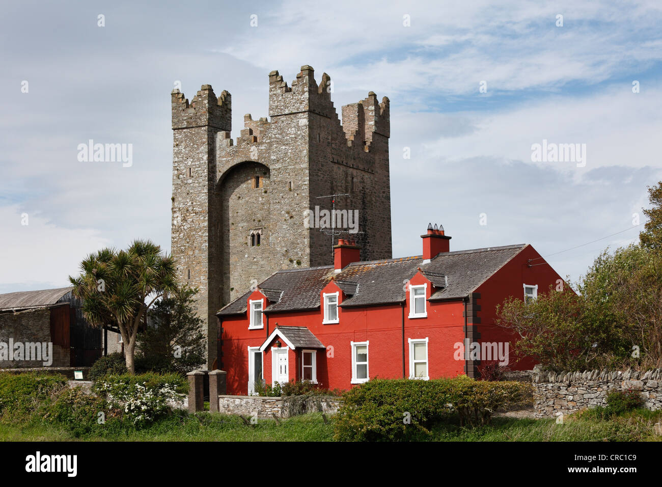 Il castello di Kilclief, County Down, Irlanda del Nord, in Irlanda, Regno Unito, Europa, PublicGround Foto Stock