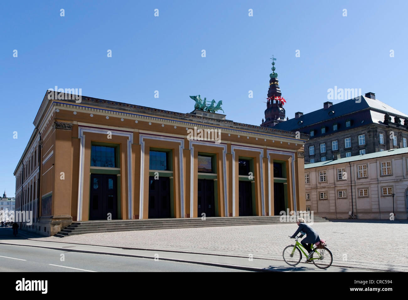 Museo Thorvaldsen, Copenaghen, Danimarca, Europa Foto Stock