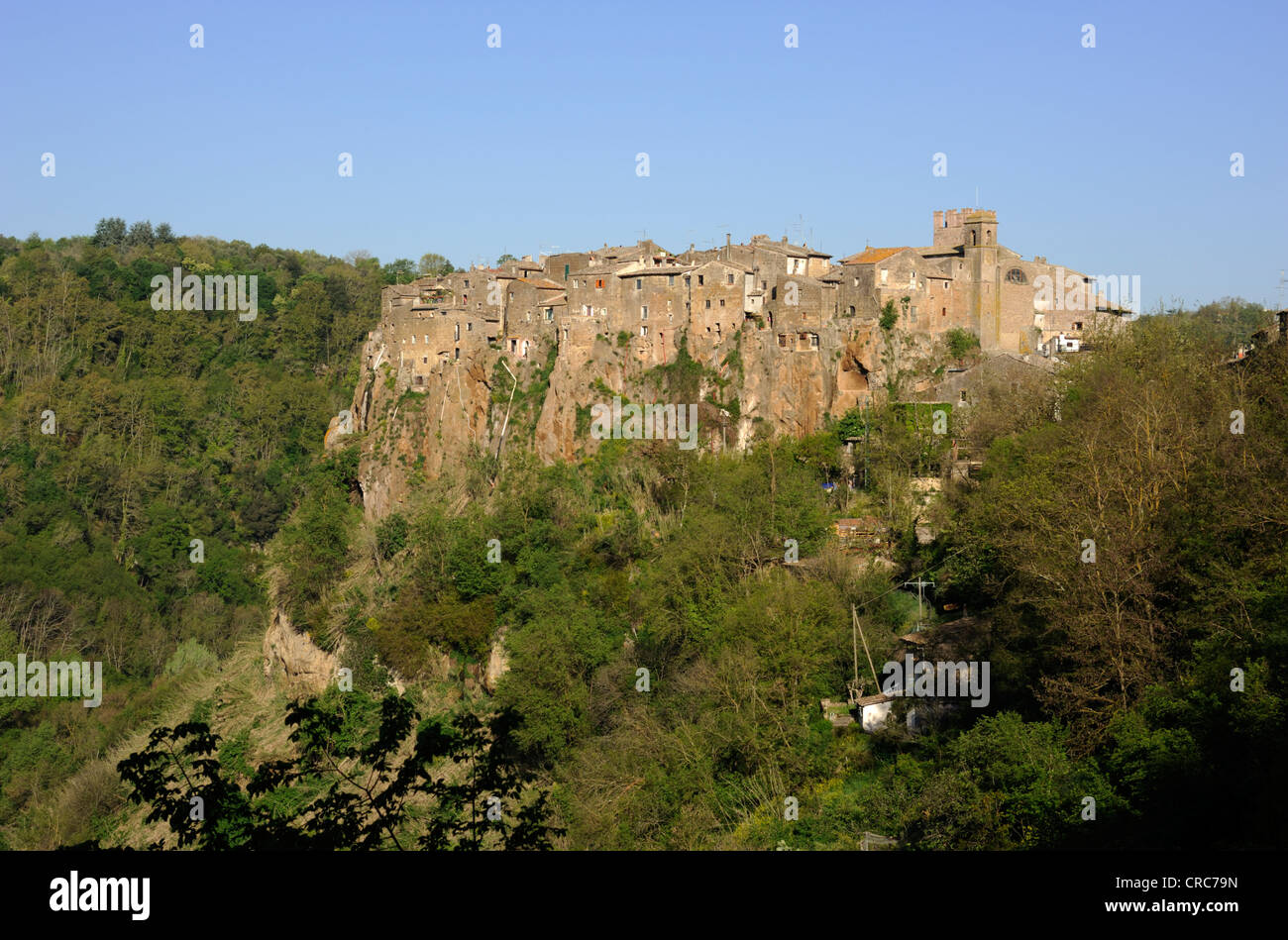 Italia, Lazio, Calcata Foto Stock