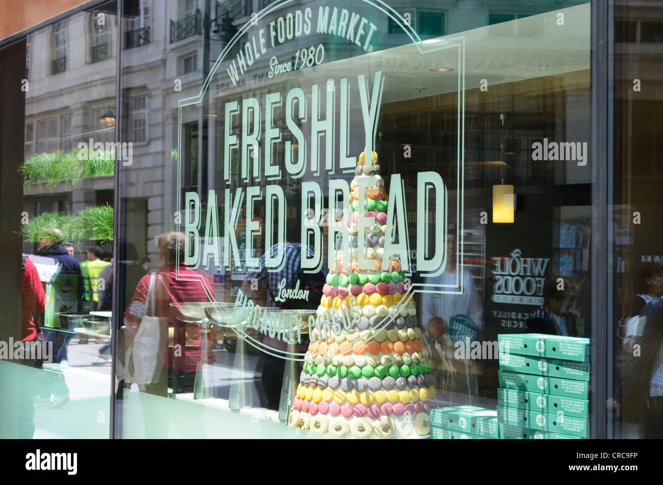 Nuovo Whole Foods Market store Piccadilly anteriore Foto Stock