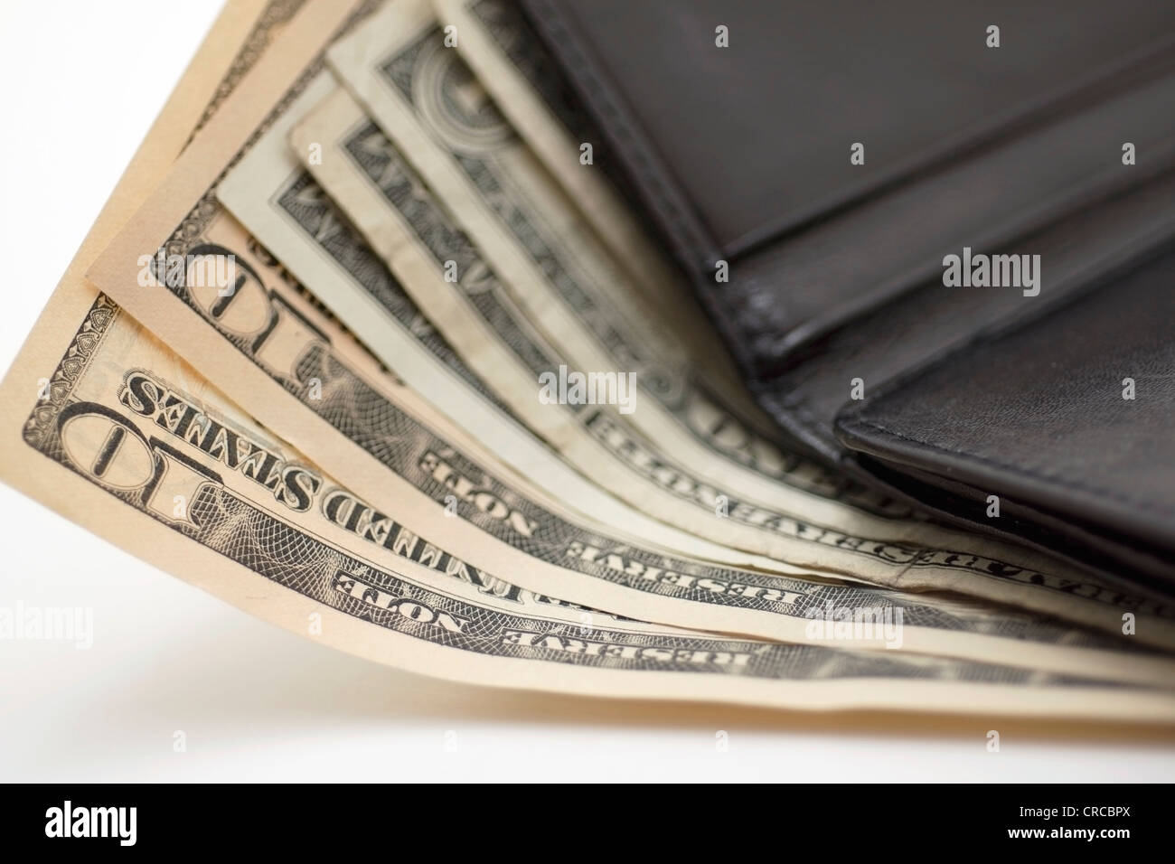 Le fatture del dollaro, note US dollari in valuta Foto Stock