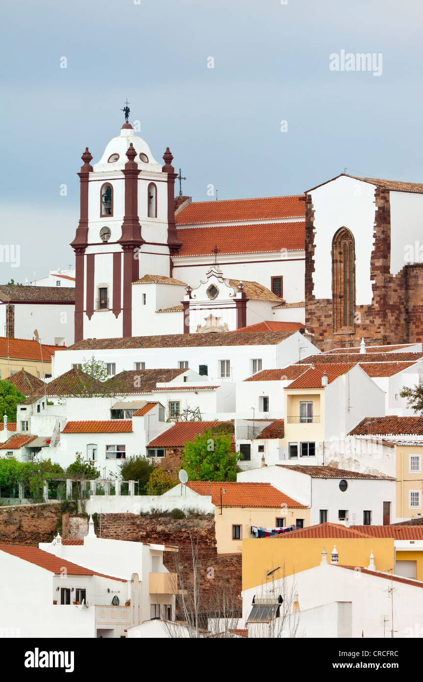 Da chiesa della Misericordia, Silves, Algarve, PORTOGALLO Foto Stock