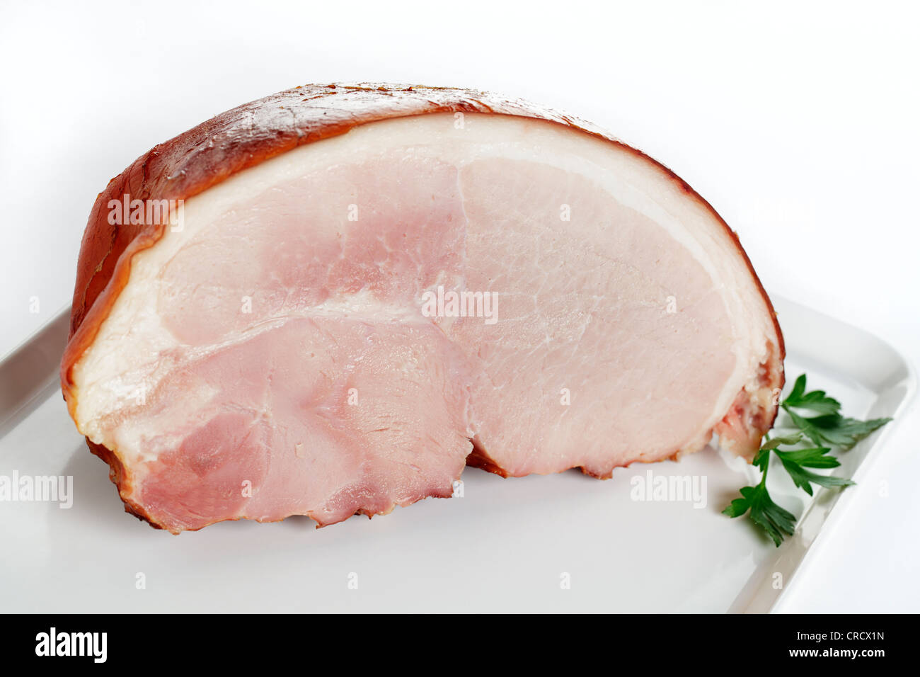 Gammon giunto con crepitio Foto Stock